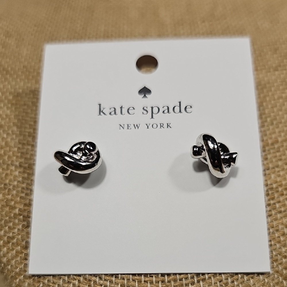 Kate Spade Metallic Twist Earrings